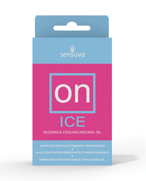 ON Ice Buzzing & Cooling Female Arousal  Oil Medium Box - 5 ml Bottle