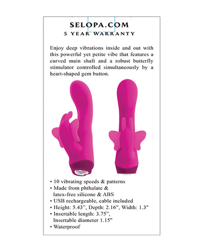 Selopa Butterfly Love Vibrator - Pink