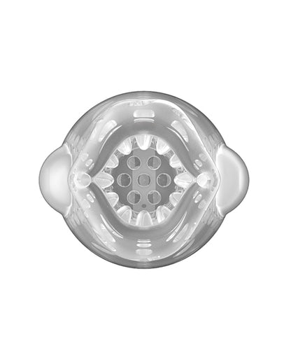 Thrusting, Vibrating & Rotating Oral Sex  Masturbator- Black