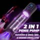 IPX7 Waterproof Electric Vacuum Pump for Men Automatic Penis Erection Vacuum Pump 4 Suction Male Masturbation