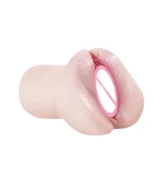 Pocket Pussy Realistic Silicone Real Sex Vagina Cup Sex Shop Fake Erotic Men Pleasure Male Masturbator Vagina Sex Toys for Men