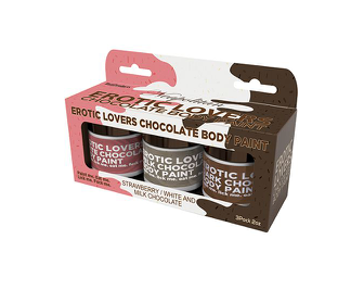 Erotic Chocolate Body Paints - Asst. Flavors