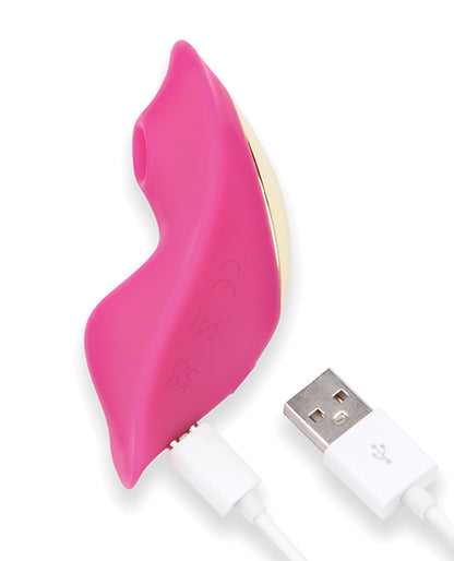 Together Suck N' Go Remote Controlled Panty Vibrator - Pink