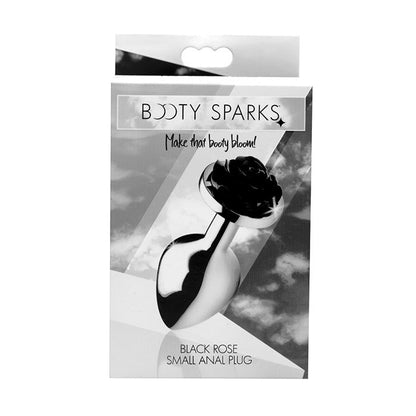 Booty Sparks Black Rose Anal Plug Small