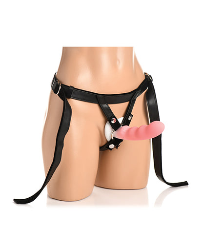 Bedroom Bliss Velvet Kiss Strap-On  Harness