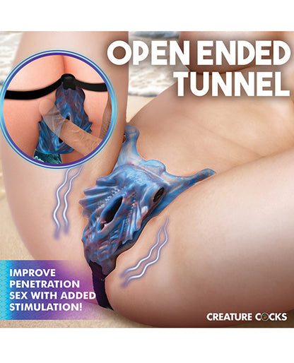 Creature Cocks - Siren Snatch Silicone  Strap-On