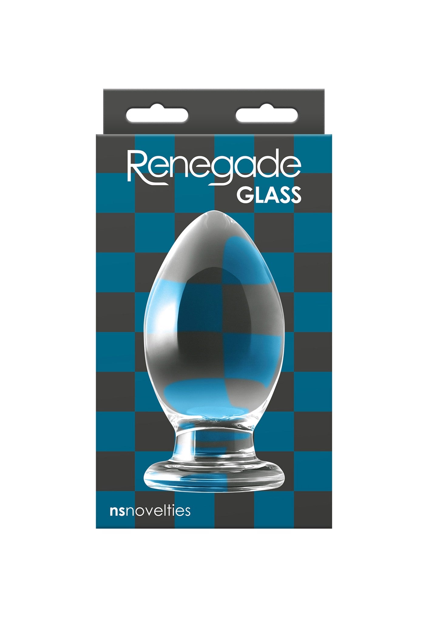 Renegade Glass Bishop Butt Plug