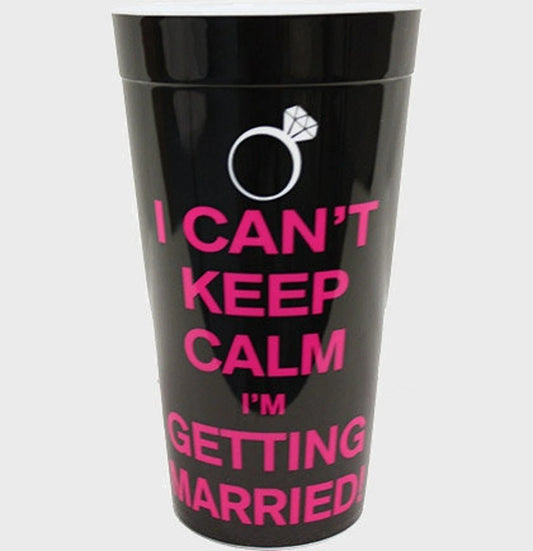 Getting Married Party Cup - Set of 6