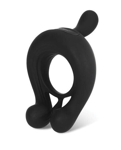 KAIROS VIBRATING COCK RING WITH 3 VIBRATOR BULLETS