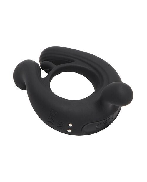 KAIROS VIBRATING COCK RING WITH 3 VIBRATOR BULLETS