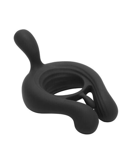 KAIROS VIBRATING COCK RING WITH 3 VIBRATOR BULLETS